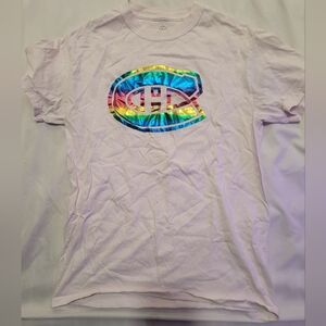47 Brand Light Pink Crew Tee with Subtle Logo